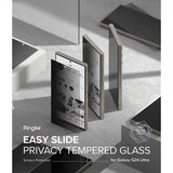 Ringke Samsung Galaxy S24 Ultra Skærmbeskytter Easy Slide Privacy 2-pak