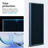 Spigen Samsung Galaxy S24 Ultra Skærmbeskytter GLAS.tR EZ Fit Privacy 2-pak