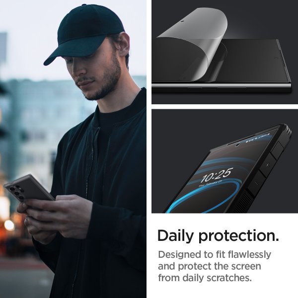 Spigen Samsung Galaxy S24 Ultra Skærmbeskyttelse Neo Flex 2-pak
