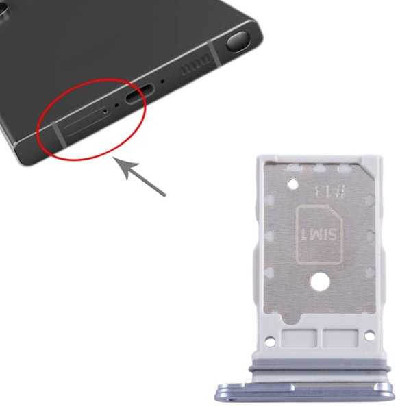 Samsung Galaxy S24/S24 Plus Simkortsholder - Lilla