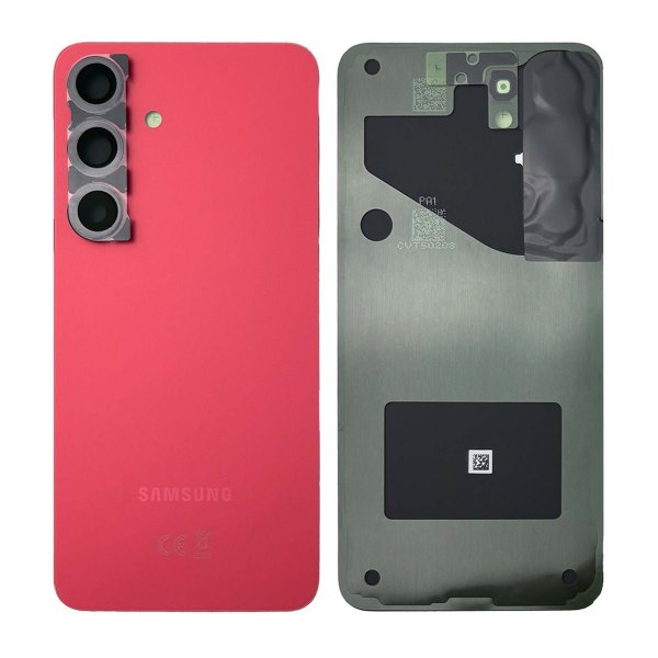 Samsung Galaxy S25 Bagcover Original - Coralrød