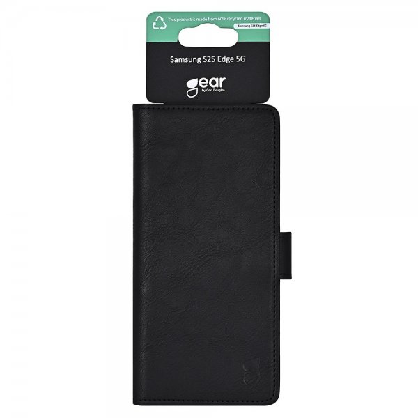 Gear Samsung Galaxy S25 Edge Etui 3 Kortrum Sort