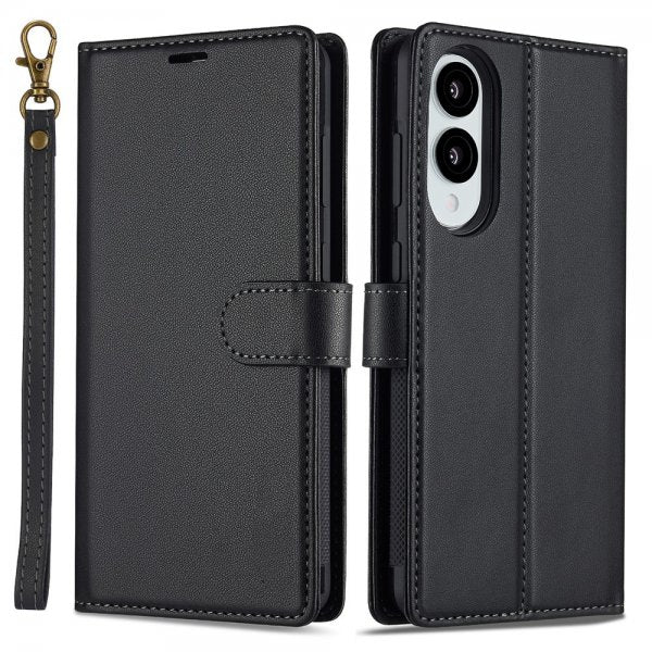 Nordic Covers Samsung Galaxy S25 Edge Etui med aftageligt MagSafe-cover Raven Black