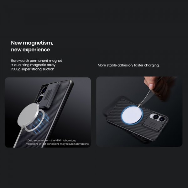 Nillkin Samsung Galaxy S25 Edge Cover CamShield Pro MagSafe Sort