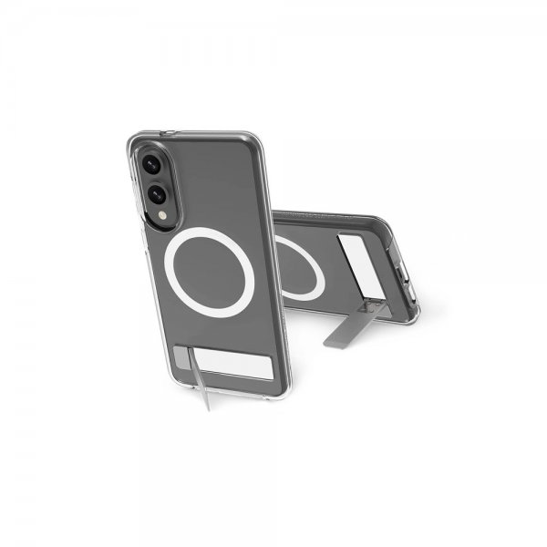 dbramante1928 Samsung Galaxy S25 Edge Cover Iceland Ultra D3O Qi2 Kickstand Transparent