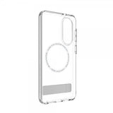 dbramante1928 Samsung Galaxy S25 Edge Cover Iceland Ultra D3O Qi2 Kickstand Transparent