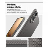 Spigen Samsung Galaxy S25 Edge Cover Liquid Air Marble Gray