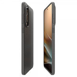 Spigen Samsung Galaxy S25 Edge Cover Liquid Air Marble Gray