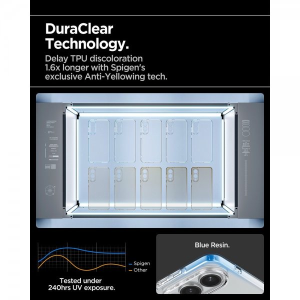 Spigen Samsung Galaxy S25 Edge Cover Liquid Crystal Transparent