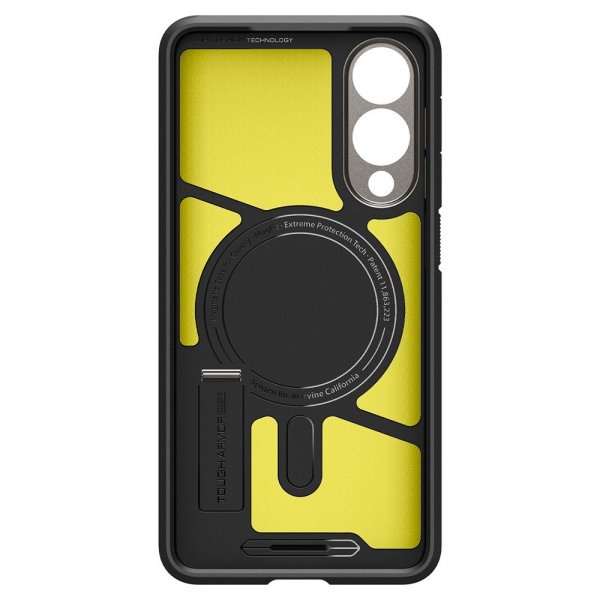 Spigen Samsung Galaxy S25 Edge Cover Tough Armor MagFit Gunmetal