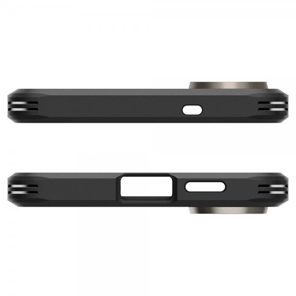 Spigen Samsung Galaxy S25 Edge Cover Tough Armor MagFit Gunmetal