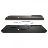 Spigen Samsung Galaxy S25 Edge Cover Tough Armor MagFit Gunmetal