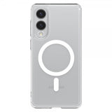 Spigen Samsung Galaxy S25 Edge Cover Ultra Hybrid MagFit Klar Hvid