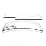 Spigen Samsung Galaxy S25 Edge Cover Ultra Hybrid MagFit Klar Hvid