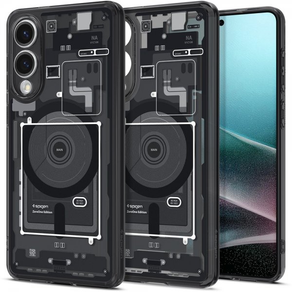 Spigen Samsung Galaxy S25 Edge Cover Ultra Hybrid Zero One MagFit Sort