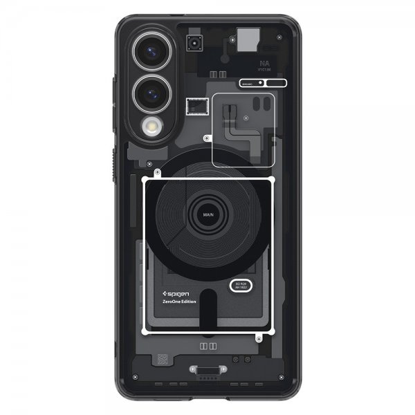 Spigen Samsung Galaxy S25 Edge Cover Ultra Hybrid Zero One MagFit Sort