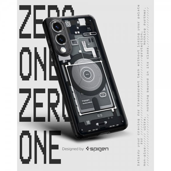 Spigen Samsung Galaxy S25 Edge Cover Ultra Hybrid Zero One MagFit Sort