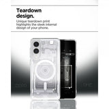 Spigen Samsung Galaxy S25 Edge Cover Ultra Hybrid Zero One MagFit Hvid