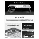 Spigen Samsung Galaxy S25 Edge Cover Ultra Hybrid Zero One MagFit Hvid