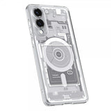 Spigen Samsung Galaxy S25 Edge Cover Ultra Hybrid Zero One MagFit Hvid