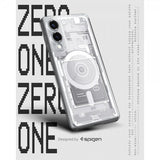 Spigen Samsung Galaxy S25 Edge Cover Ultra Hybrid Zero One MagFit Hvid