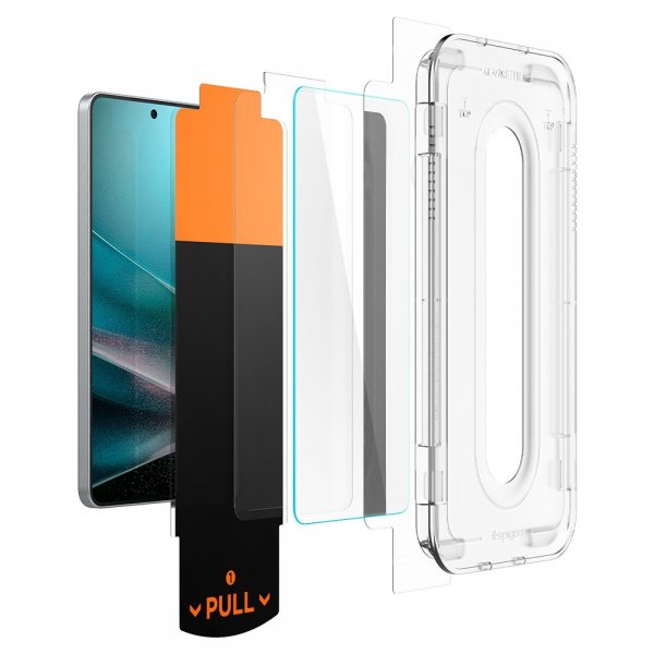Spigen Samsung Galaxy S25 Edge Skærmbeskytter GLAS.tR EZ Fit Pro
