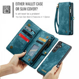 CaseMe Samsung Galaxy S25 FE Cover 008 Series Aftageligt Cover Blå