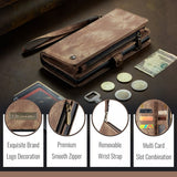 CaseMe Samsung Galaxy S25 FE Etui 008 Series Aftageligt Cover Brun