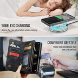 CaseMe Samsung Galaxy S25 FE Cover 008 Series Aftageligt Cover Sort