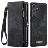 CaseMe Samsung Galaxy S25 FE Cover 008 Series Aftageligt Cover Sort