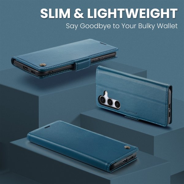 CaseMe Samsung Galaxy S25 FE Etui 023 Series Blå