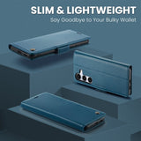 CaseMe Samsung Galaxy S25 FE Etui 023 Series Blå