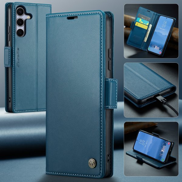 CaseMe Samsung Galaxy S25 FE Etui 023 Series Blå