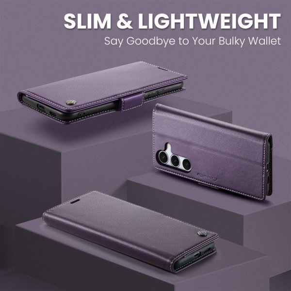 CaseMe Samsung Galaxy S25 FE Fodral 023 Series Lilla