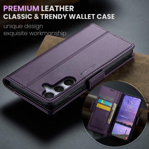 CaseMe Samsung Galaxy S25 FE Fodral 023 Series Lilla
