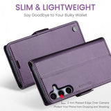 CaseMe Samsung Galaxy S25 FE Fodral 023 Series Lilla