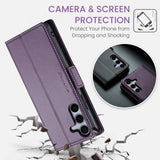 CaseMe Samsung Galaxy S25 FE Fodral 023 Series Lilla