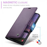 CaseMe Samsung Galaxy S25 FE Fodral 023 Series Lilla