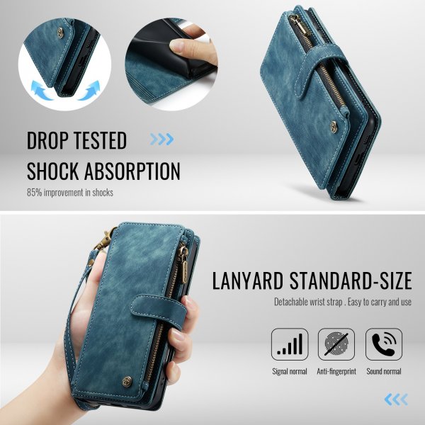 CaseMe Samsung Galaxy S25 FE Cover C30 Series Blå