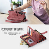 CaseMe Samsung Galaxy S25 FE Cover C30 Series Rød