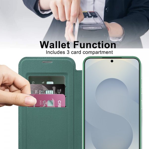 Samsung Galaxy S25 FE Cover MagSafe Grøn