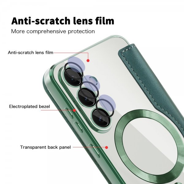 Samsung Galaxy S25 FE Cover MagSafe Grøn