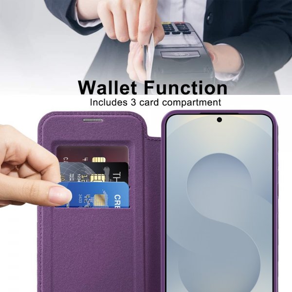 Samsung Galaxy S25 FE Cover MagSafe Lilla