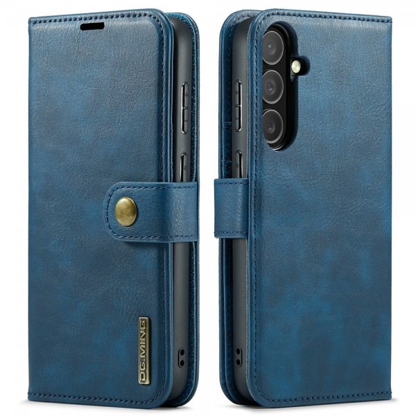Dg.Ming Samsung Galaxy S25 FE Etui med Aftagelig Skal Blå