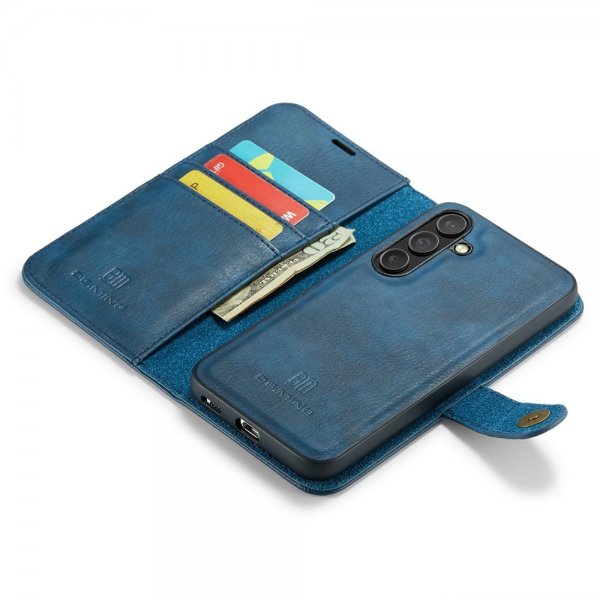 Dg.Ming Samsung Galaxy S25 FE Etui med Aftagelig Skal Blå