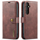 Dg.Ming Samsung Galaxy S25 FE Etui med Aftagelig Skal Rød