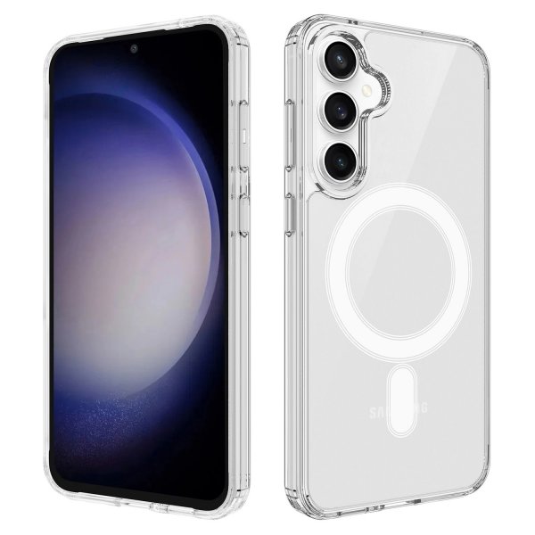 Nordic Covers Samsung Galaxy S25 FE Cover Feather Series MagSafe Transparent