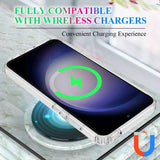 Nordic Covers Samsung Galaxy S25 FE Cover Feather Series MagSafe Transparent