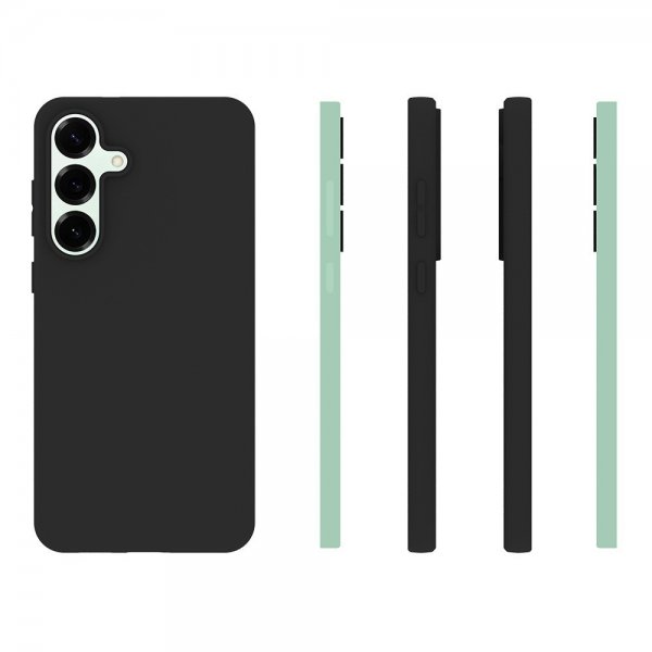 Nordic Covers Samsung Galaxy S25 FE Cover Feather Series Raven Black
