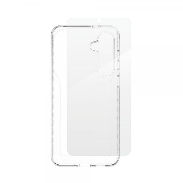 ZAGG Samsung Galaxy S25 FE Cover med Skærmbeskyttelse Luxe & Glass Transparent
